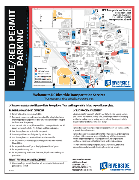 Blue/Red Permit Parking